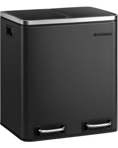 Mülleimer Küche Mülltrennsystem Softclose Tintenschwarz