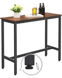 Bartisch Industrie-Design schmall vintagebraun Metall