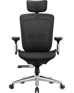 Bürostuhl Ergonomisch Verstellbar Belastbar Tintenschwarz