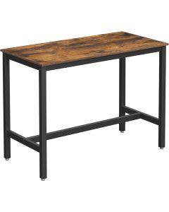 Bartisch Industrie-Design vintagebraun Metall