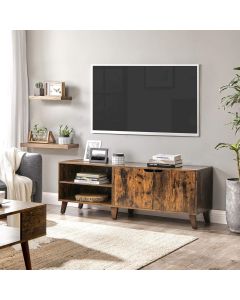 TV-Schrank mit Türen, vintagebraun
