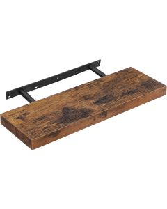 Wandregal rustikal braun 20x60 cm