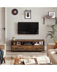 TV-Schrank 65 Zoll Vintagebraun Stahl