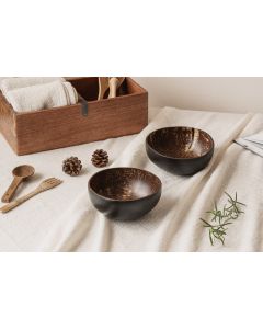 Bowl Kokosnuss natur 2er Set