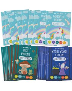 Malbuch Mini Fantasy 24 Stück