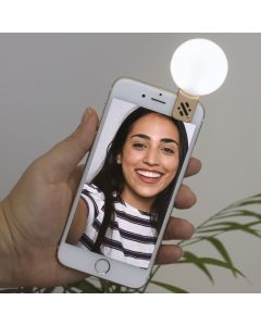 LED Mini Selfie Light Gold