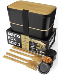 Nestable L Bamboo Black Premium