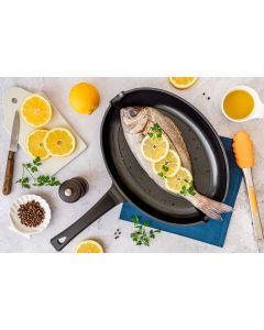 Fischpfanne Keramikbeschichtungt 32cm