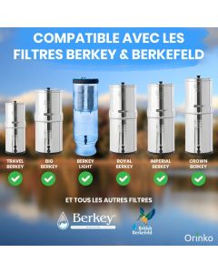 Gravity Wasserfilter für Berkey & Berkefeld