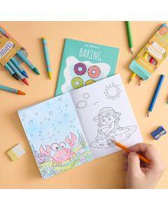 Malbuch Mini 24 Stück Fantasy