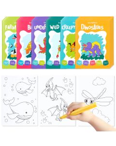 Malbuch Mini 24 Stück Tierwelt