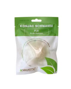 Konjac Schwamm Pur, für alle Hauttypen