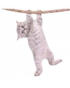 Ride With Hanging Cat - Fenstersticker "Katze"