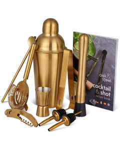 Cocktail 10er-Set Gold
