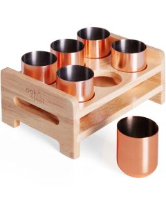 Shotgläser 6er-Set Rosegold 