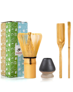 Matcha Zubehör Set Schwarz 4-tlg.