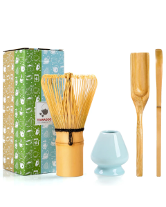 Matcha Zubehör Set Hellblau 4-tlg.