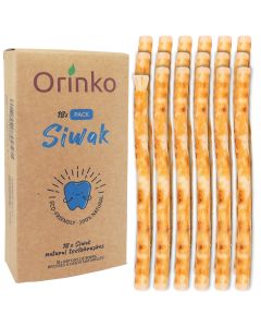Miswak Natürliche Zahnbürste 18er-Pack