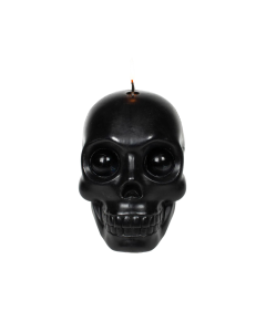 Skull Kerze Schwarz