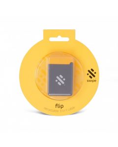 Swipe Flip Ladeadapter 3-in-1, ausziehbar Gelb