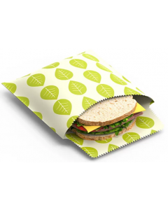 Sandwich & Snack Bag Vegan Blätter 2er Set