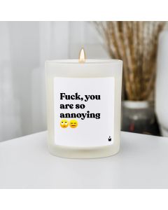 Duftkerze Flowery Fuck, you are so annoying