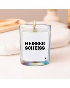 Duftkerze Rainbow Woody Heisser Scheiss