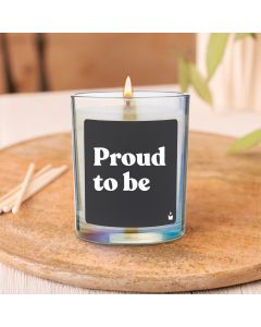 Duftkerze Rainbow Flowery Proud to be