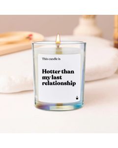 Duftkerze Flowery Hotter than my last relationship