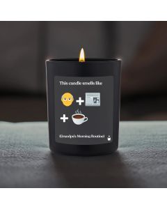 Duftkerze Flowery Grandpa's morning routine