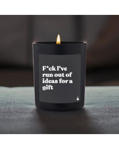 Duftkerze Flowery F*ck I've run out of ideas for a gift