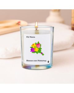 Duftkerze Rainbow Flowery Blumenstrauss
