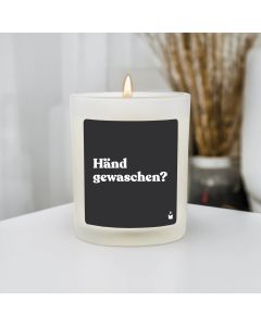 Duftkerze Flowery Händ gewaschen?