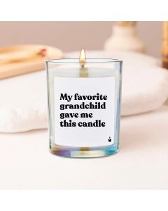 Duftkerze Woody My favorite grandchild gave me this candle