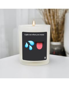 Duftkerze Woody Light this candle when you want…