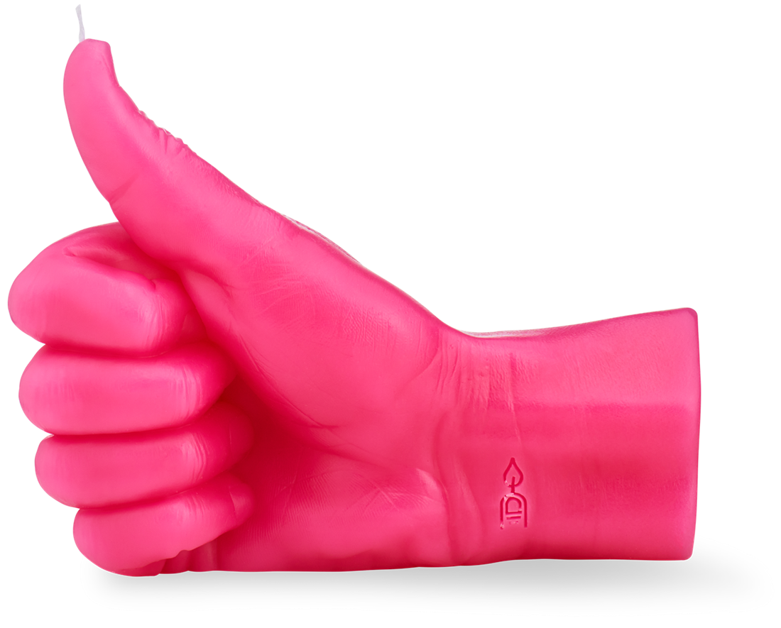 Thumbs Up Pink