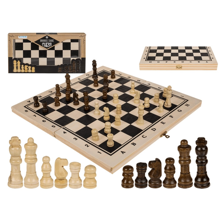 Schachspiel aus Holz