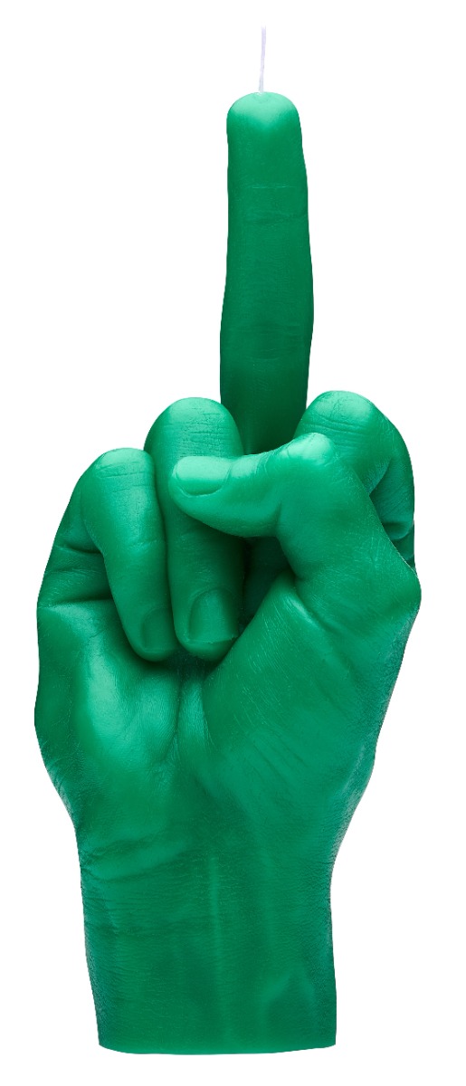F*ck you Grün