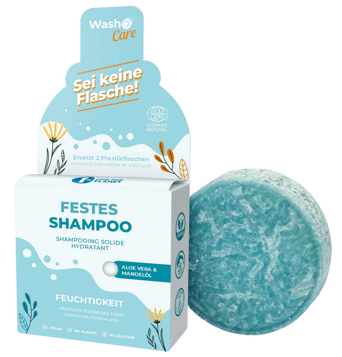Festes Shampoo Feuchtigkeit