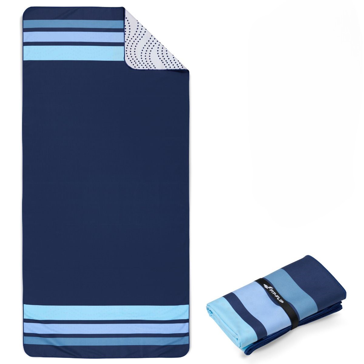 Strandtuch XXL Mikrofaser schnelltrocknendes Badetuch 160x90cm Clean Stripes