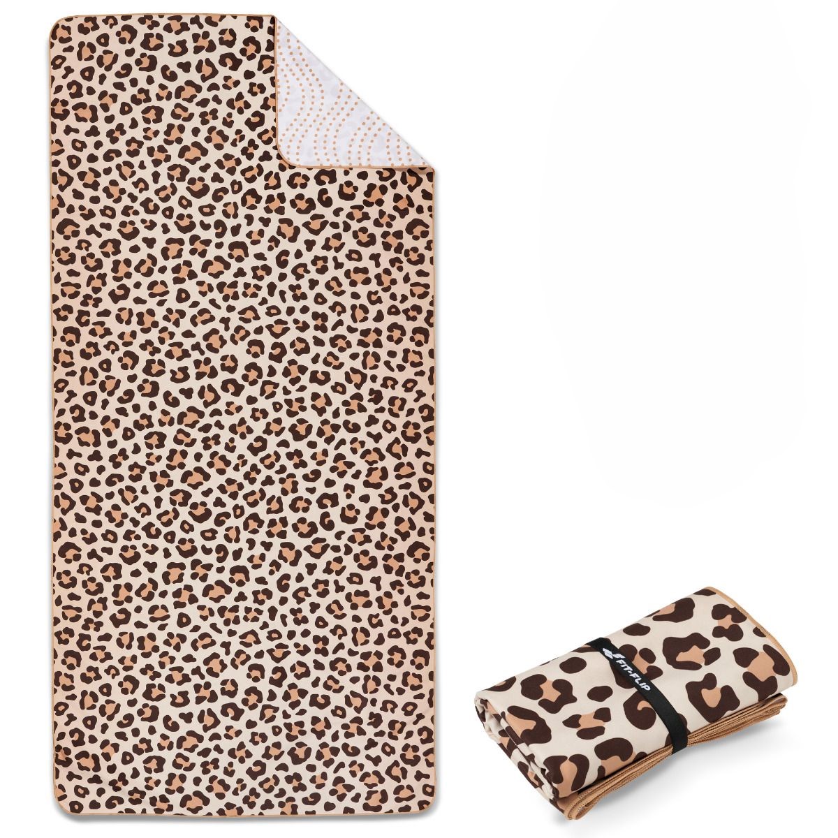 Strandtuch XXL Mikrofaser schnelltrocknendes Badetuch 160x90cm Leo