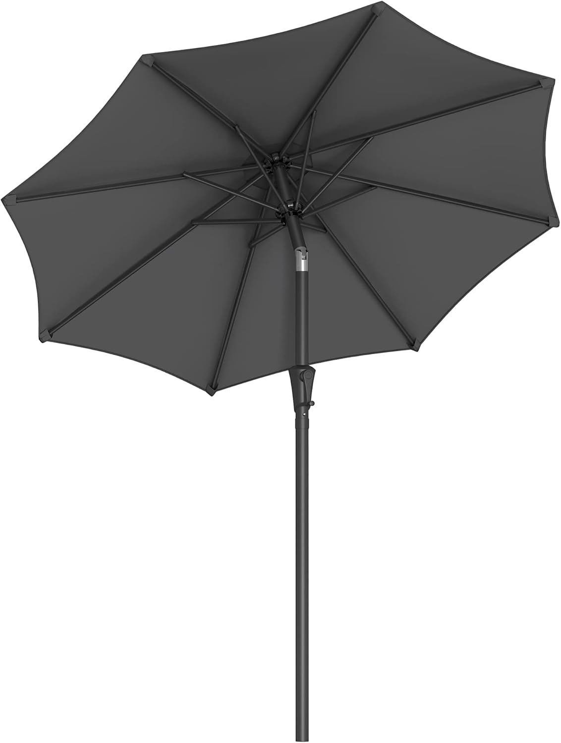 Sonnenschirm 200cm UPF50+ grau