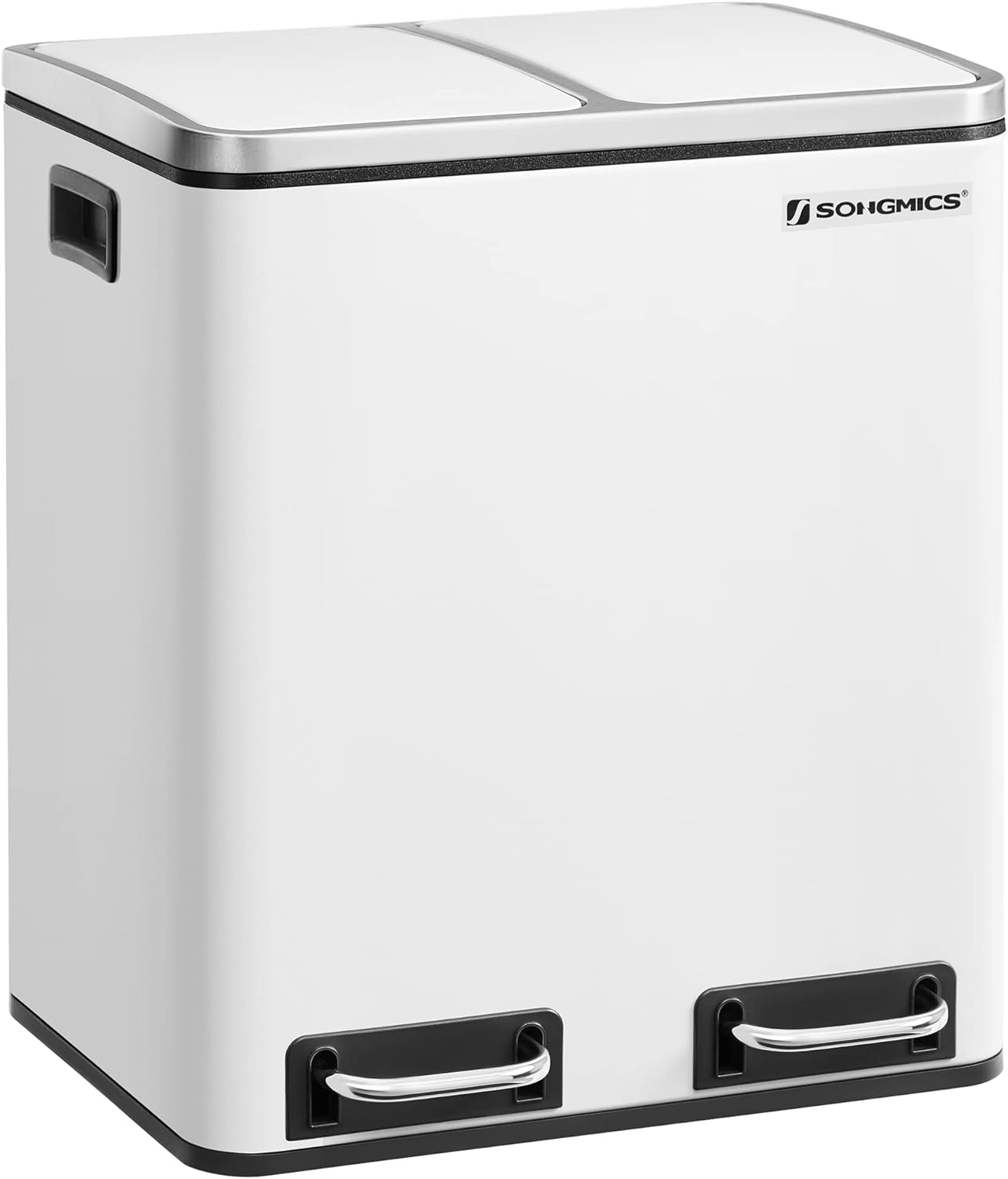 Mülleimer Küche Mülltrennsystem Softclose Wolkenweiss