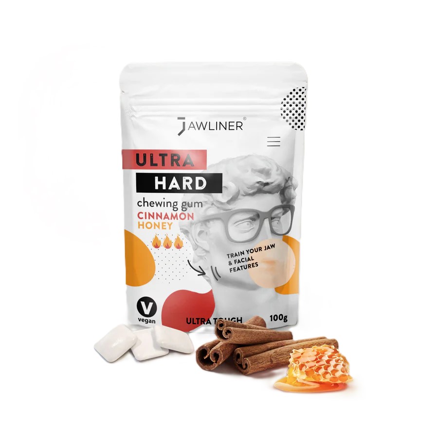 Fitness Cinnamon Honey Chewing Gum 100g Pack