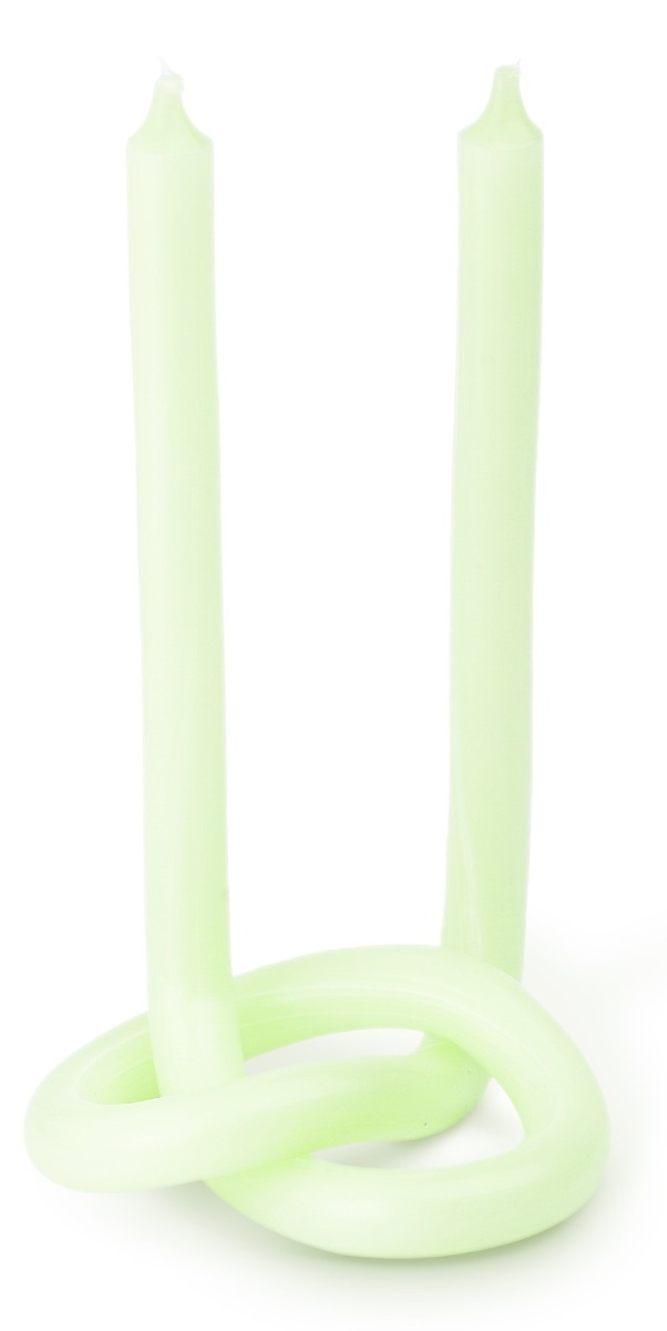 Knot Kerze Mint