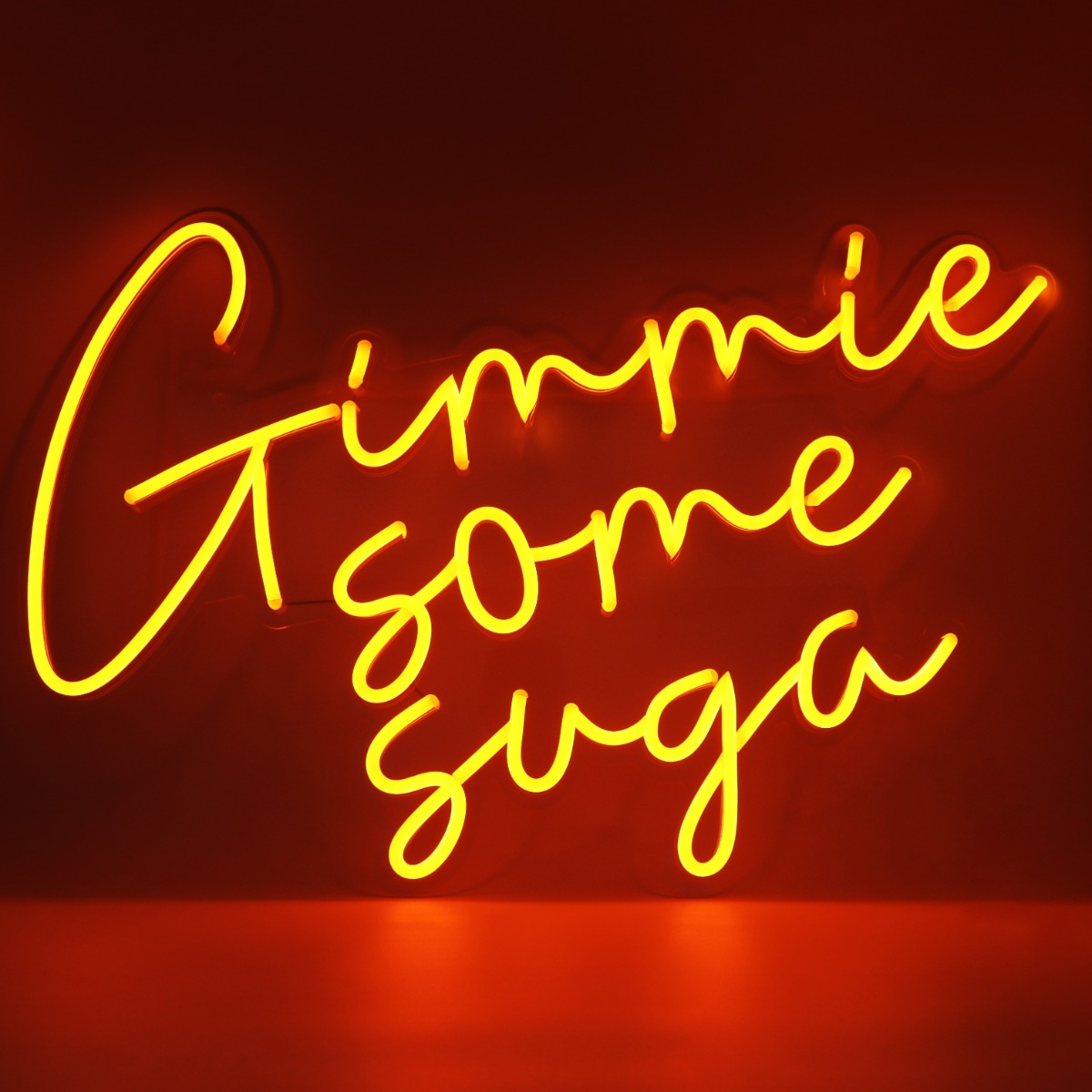 LED Wandneon - Gimmie Some Suga