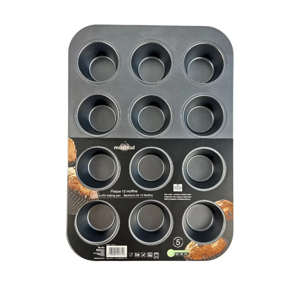 Muffin-Backform 12 Stück