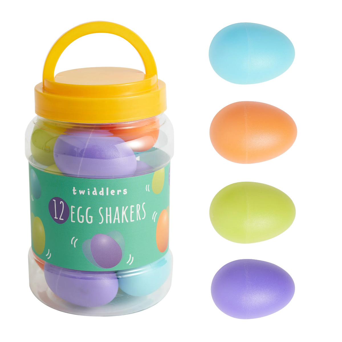 Schüttelei Egg Shaker 12 Stück