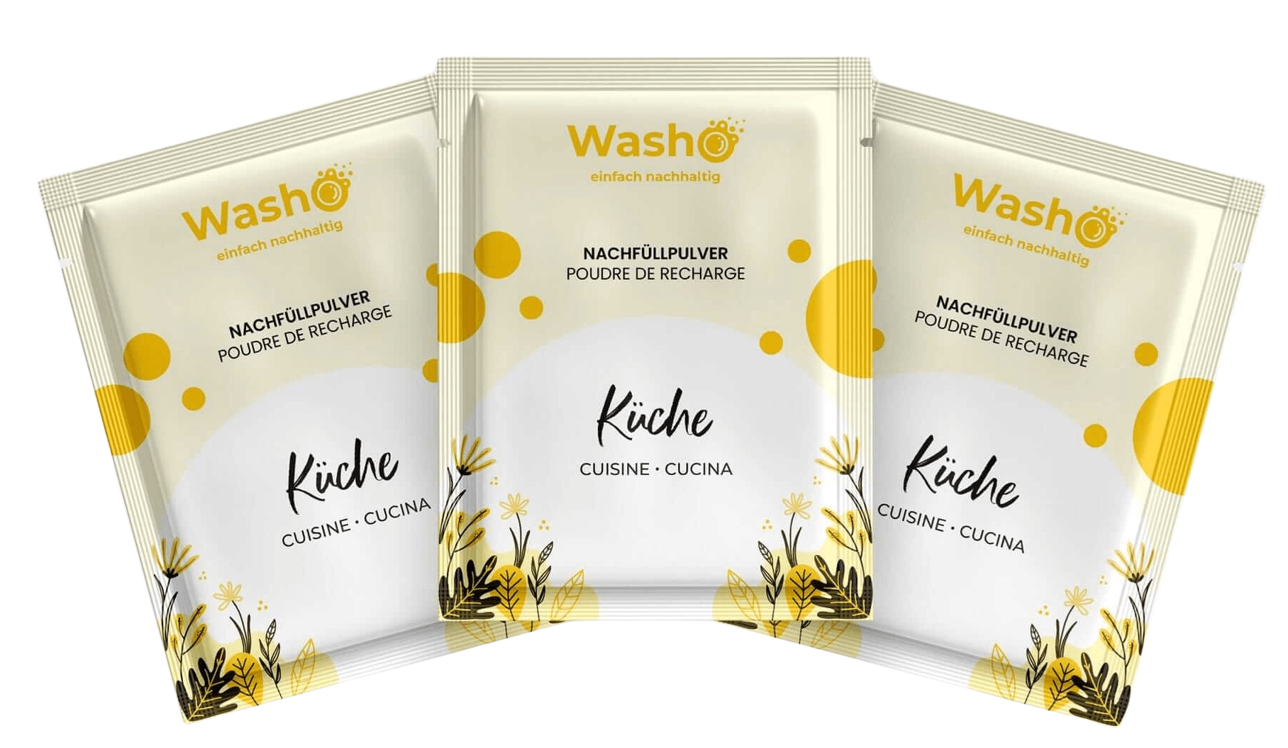 Küchenreiniger Pulver Set
