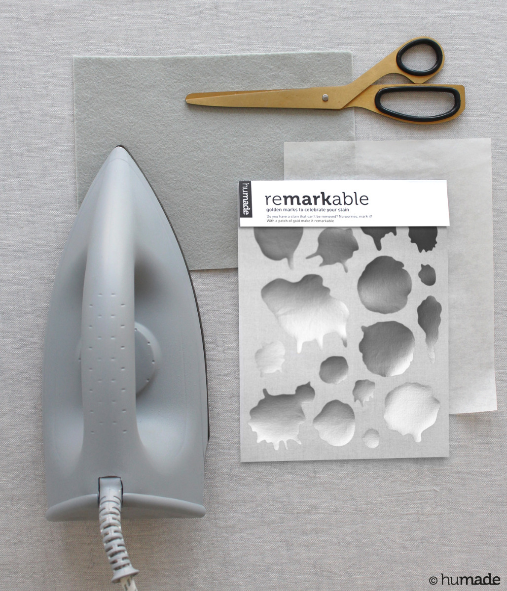 ReMark DIY Flecken zum Aufbügeln Silber 16 Stk.